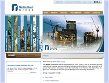 Tablet Screenshot of natharautgroup.com